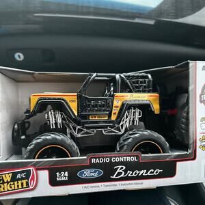 Ford Bronco Battery Remote Control Yellow Truck